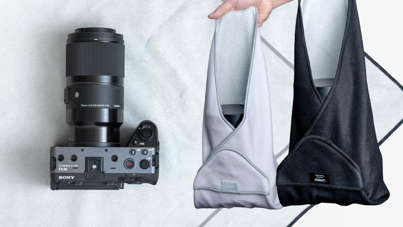 カメラ用ラッピングクロス CAMWRAP [カムラップ] を販売開始!