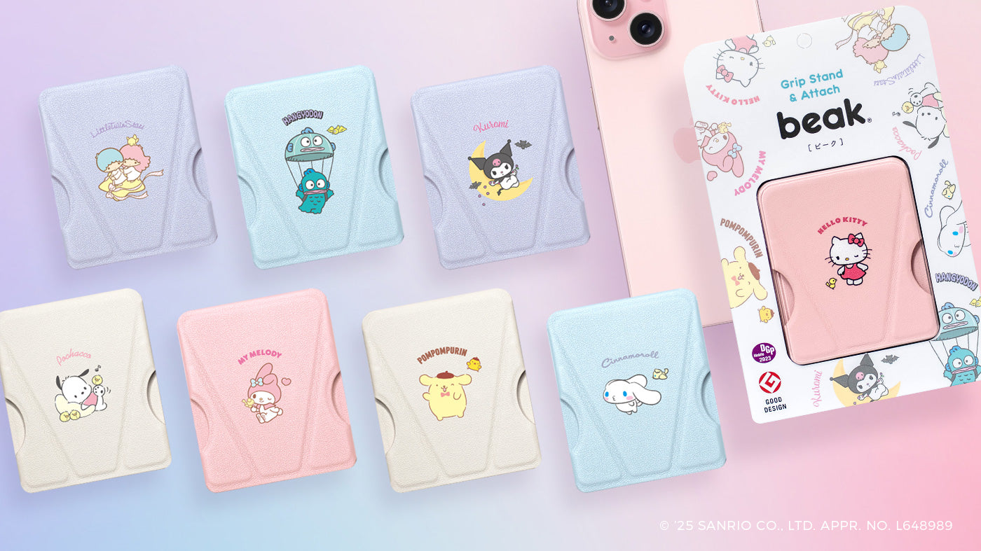 beak [ビーク] × サンリオキャラクター コラボデザインが実現！
