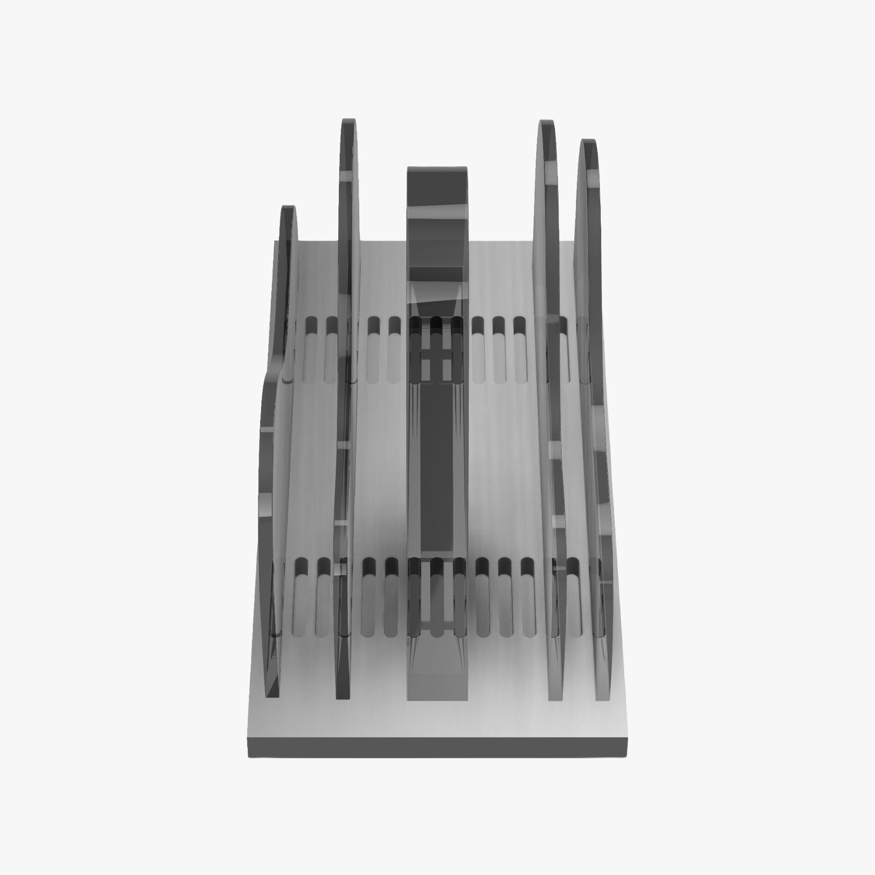 デスクトップスタンド：山と雲（3D Data）